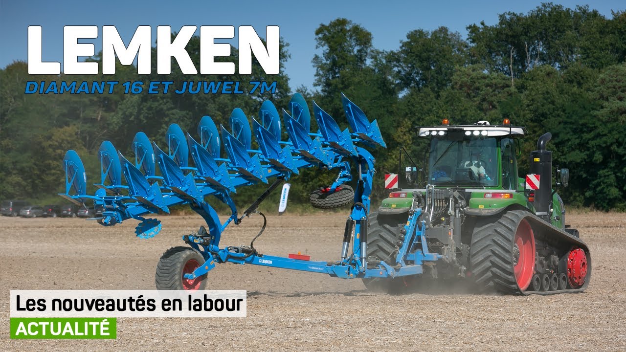 New / Charrues LEMKEN Diamant 16 & Juwel 7 M / Fendt 1159MT