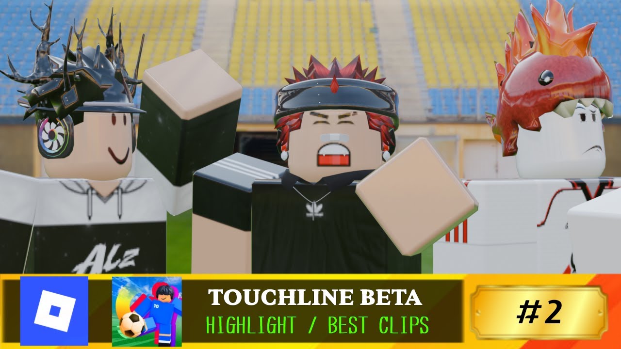 #2 HIGHLIGHTS / BEST CLIPS - Touchline BETA [BY:MAURO] - Roblox