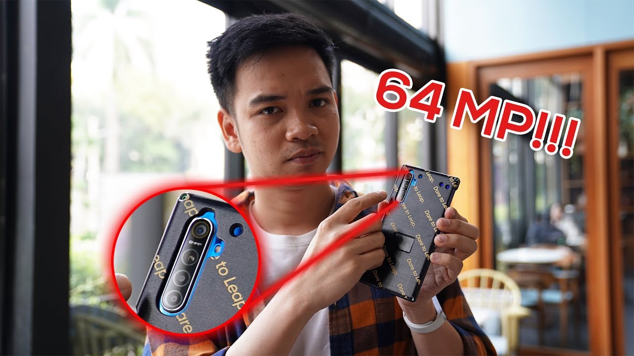 Nyobain kamera 64 MP di HP baru Realme.