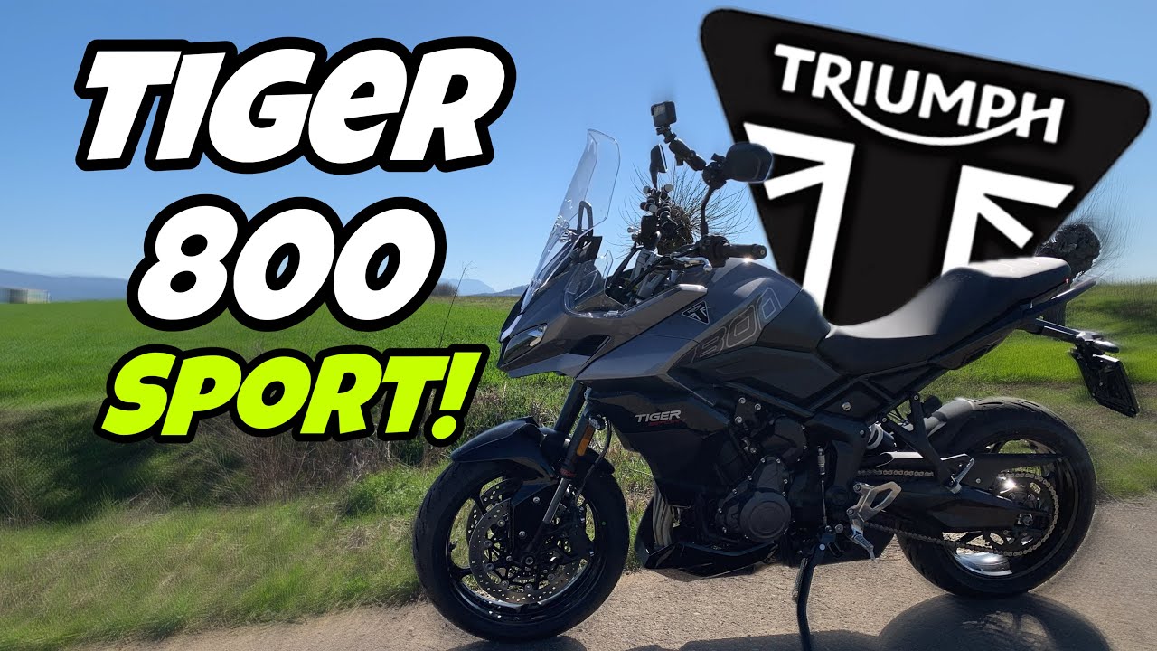 Triumph Tiger 800 sport!😏meglio della Tracer 9 GT? TEST RIDE [ITA] recensione!