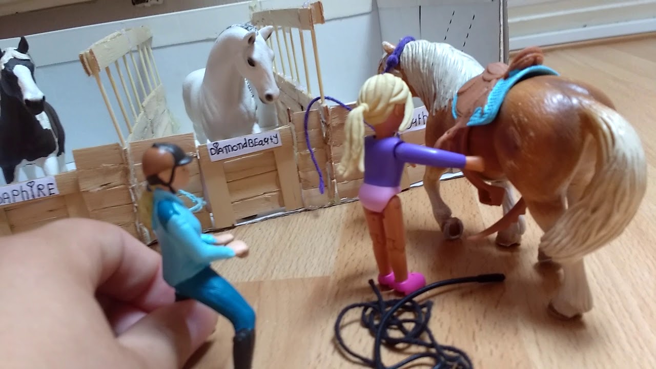 schleich serie: het mysterie van manege het gouden blad #1