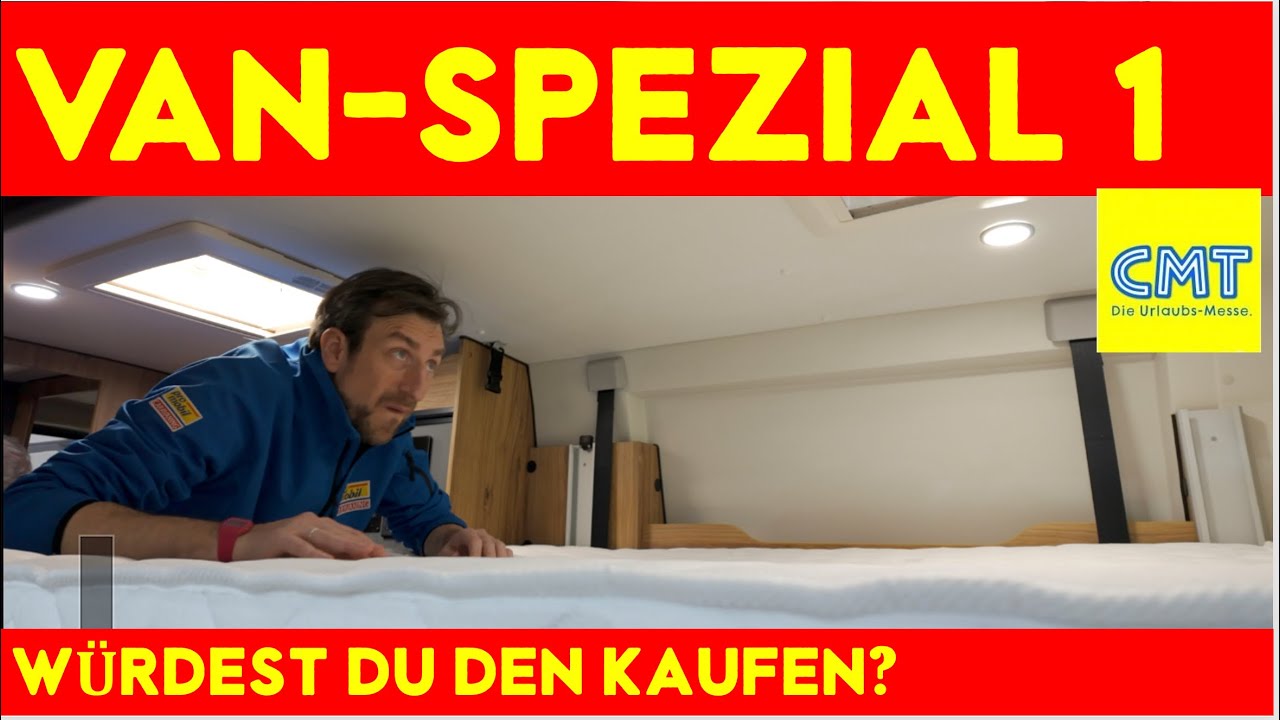 👉 46.000 € vs. 180.000 €: Diese Vans haben mich auf der CMT schockiert!