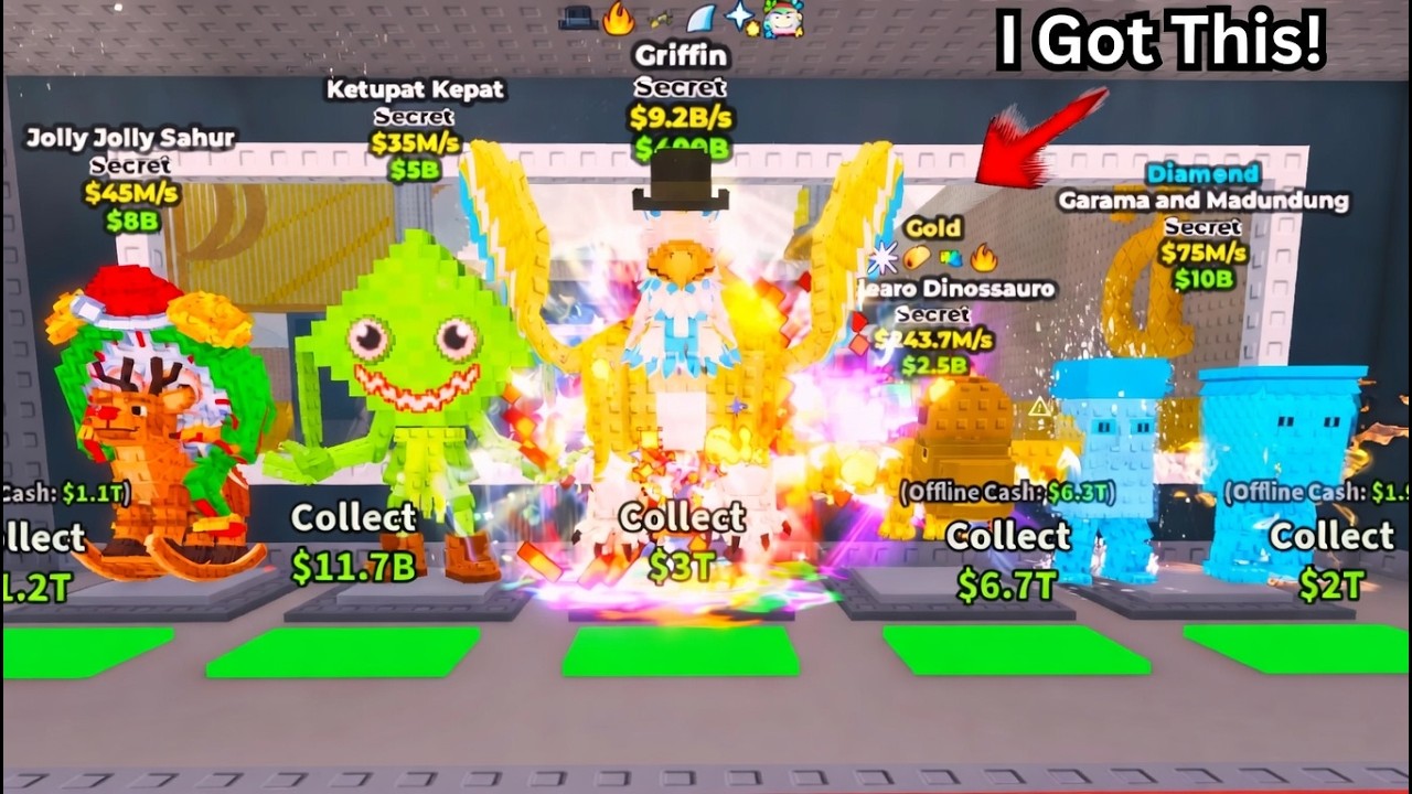 Winning The Rarest Items In Duels! Steal a Brainrot