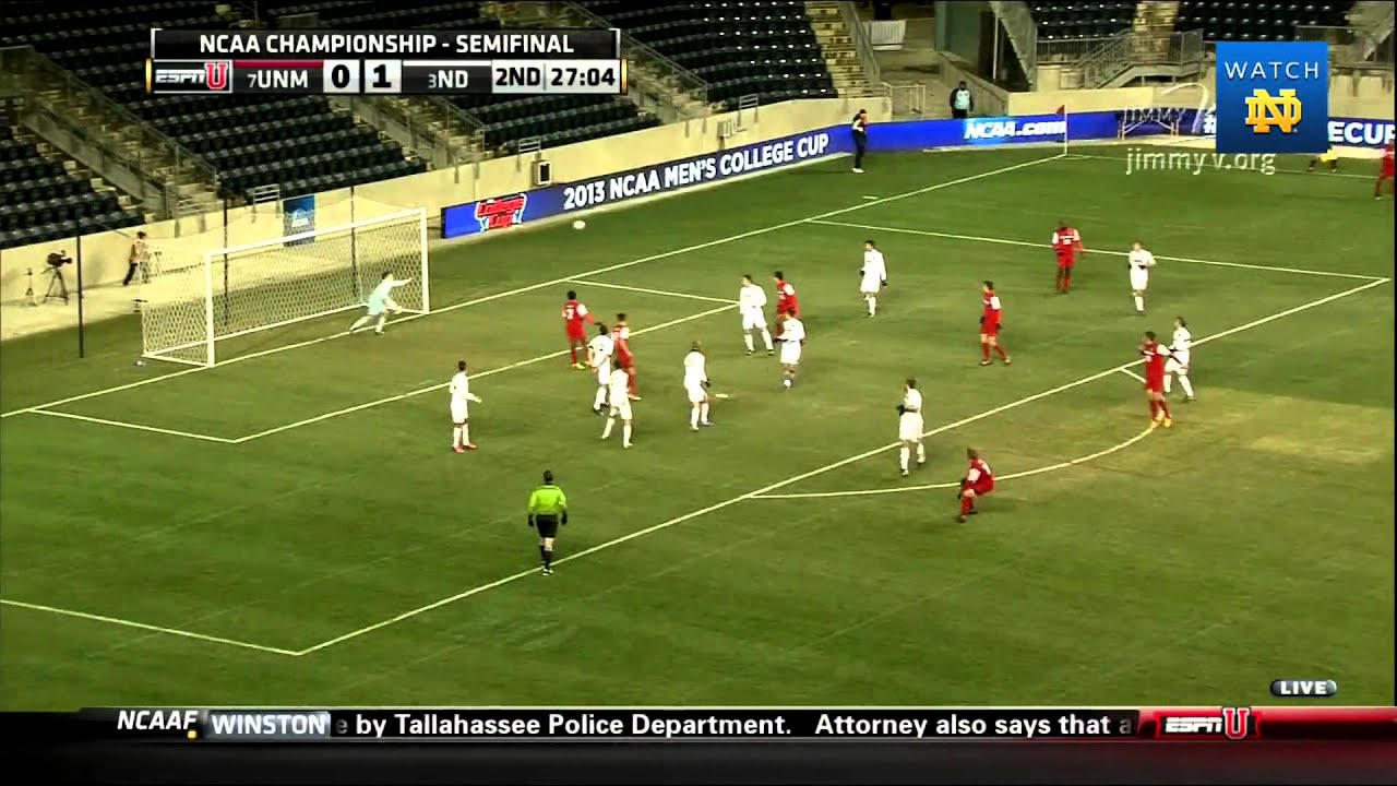 Notre Dame vs New Mexico Men's Soccer NCAA Semifinal Highlights