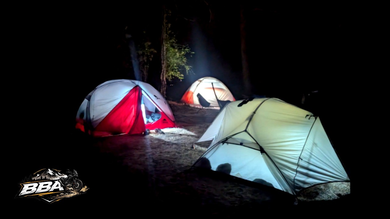 My REAL moto camping set up