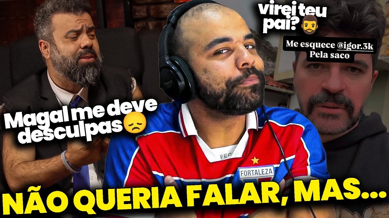 VINICIN FALA DA TRETA DE MAGAL E IGOR 3K