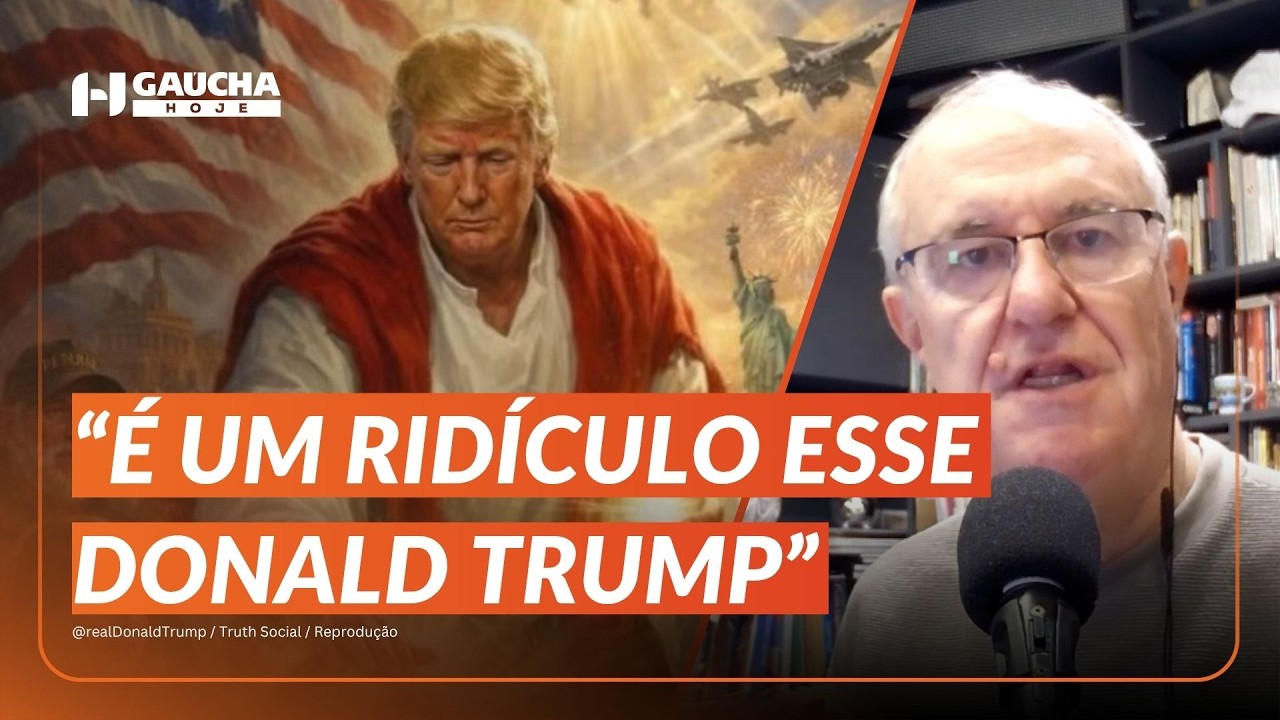 TRUMP diz que PAPA LE&Atilde;O XIV &Eacute; FRACO e publica imagem gerada com IA que causa pol&ecirc;mica | Ga&uacute;cha Hoje
