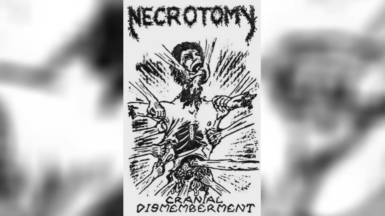 necrotomy (au) - 1990 - cranial dismemberment (demo, indie) #death