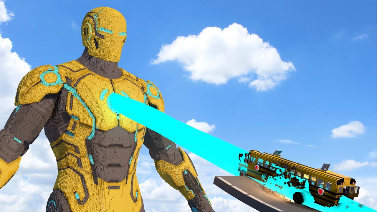 Cars vs Iron Man Gold. | Teardown