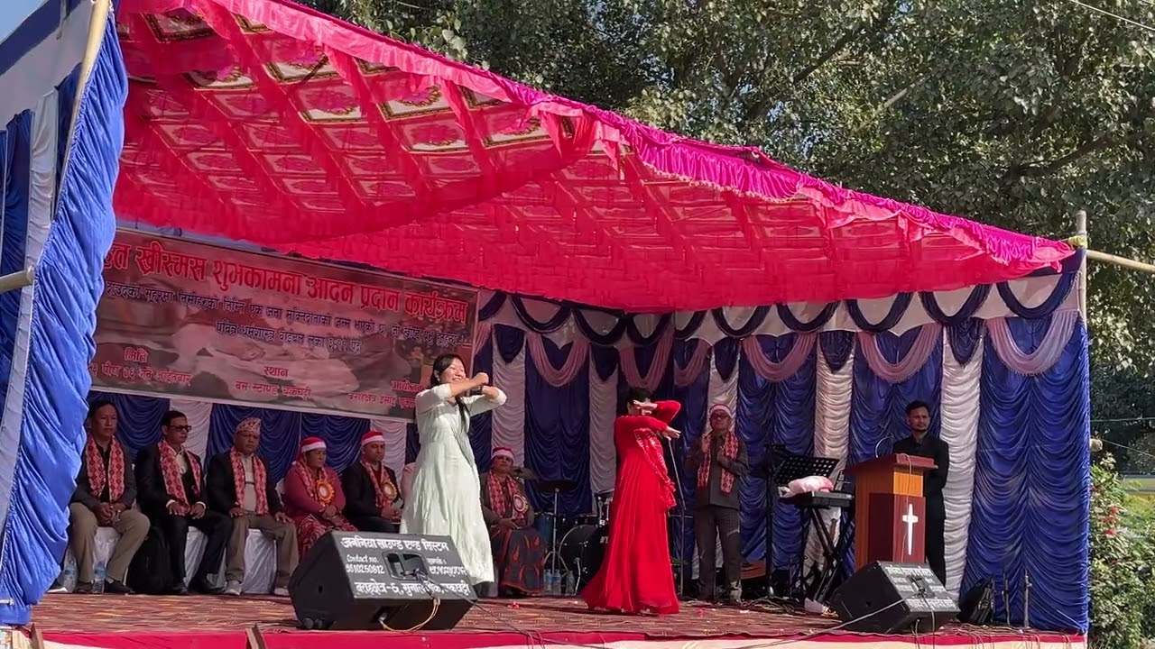 Khusiko lahar mahima ko rahar//Cover Dance 💃// Christmas program//Chakraghatti