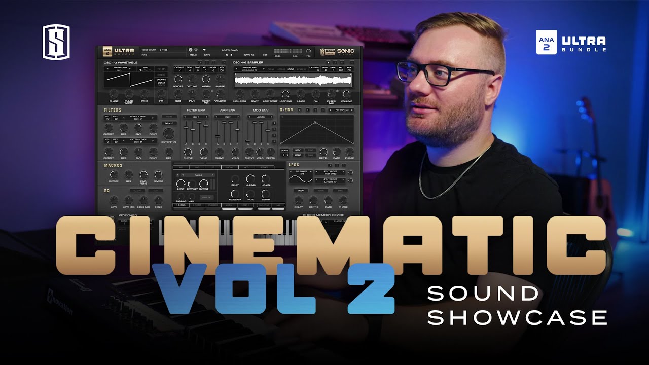 Take a closer look at the Cinematic Vol. 2 sound bank in the ANA 2 Ultra Bundle!