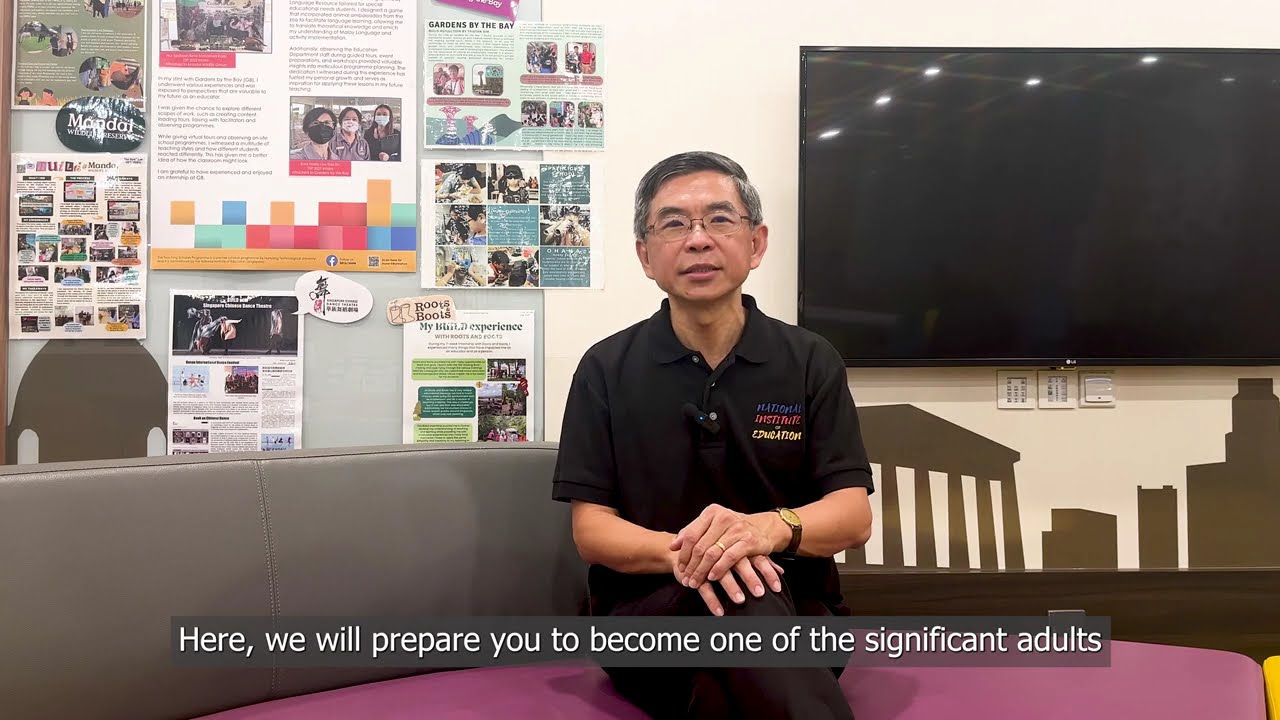 @WhyStudy: Postgraduate Diploma in Education by A/P Eddy Chong