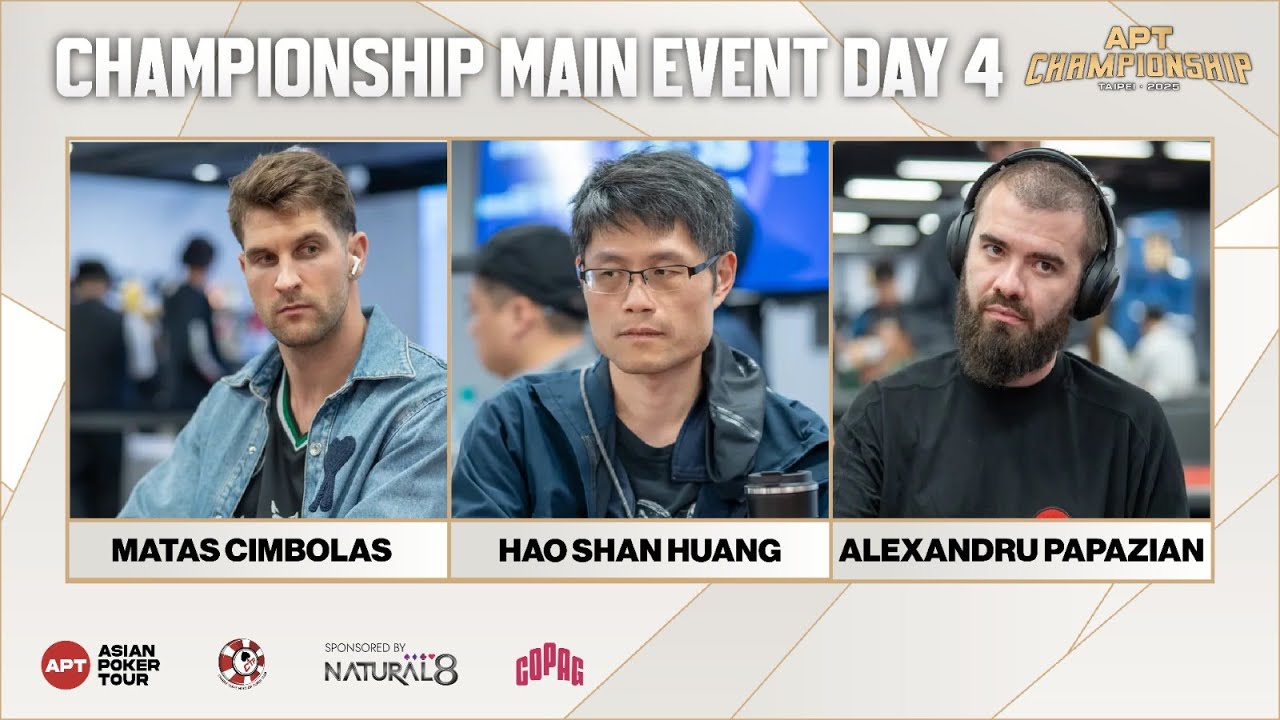 ~$1,200,000 For First - Main Event - Day 4 ~$6,220,000 Prize Pool | APT Championship 2025