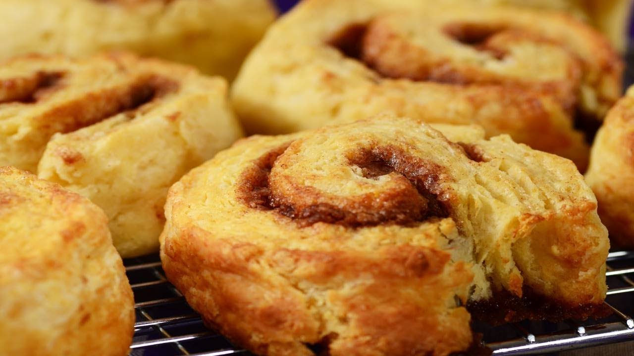 Cinnamon Roll Scones Recipe Demonstration - Joyofbaking.com