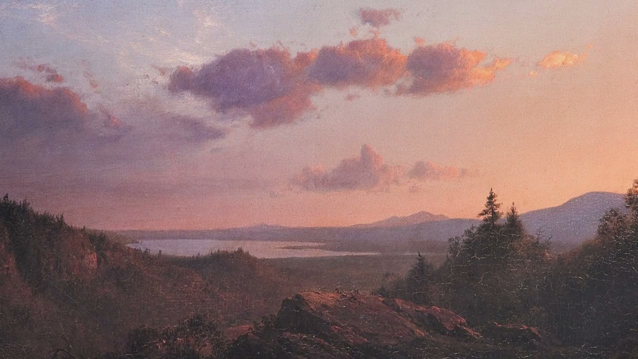 View of the Hudson River Valley from Olana by Frederic Edwin Church | 4K Frame TV Art