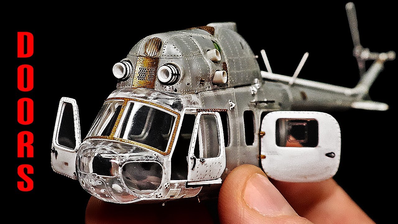 The Flying Chicken Thigh - Mi-2 Hoplite (HobbyBoss 1/72) - Episode 5 - Doors