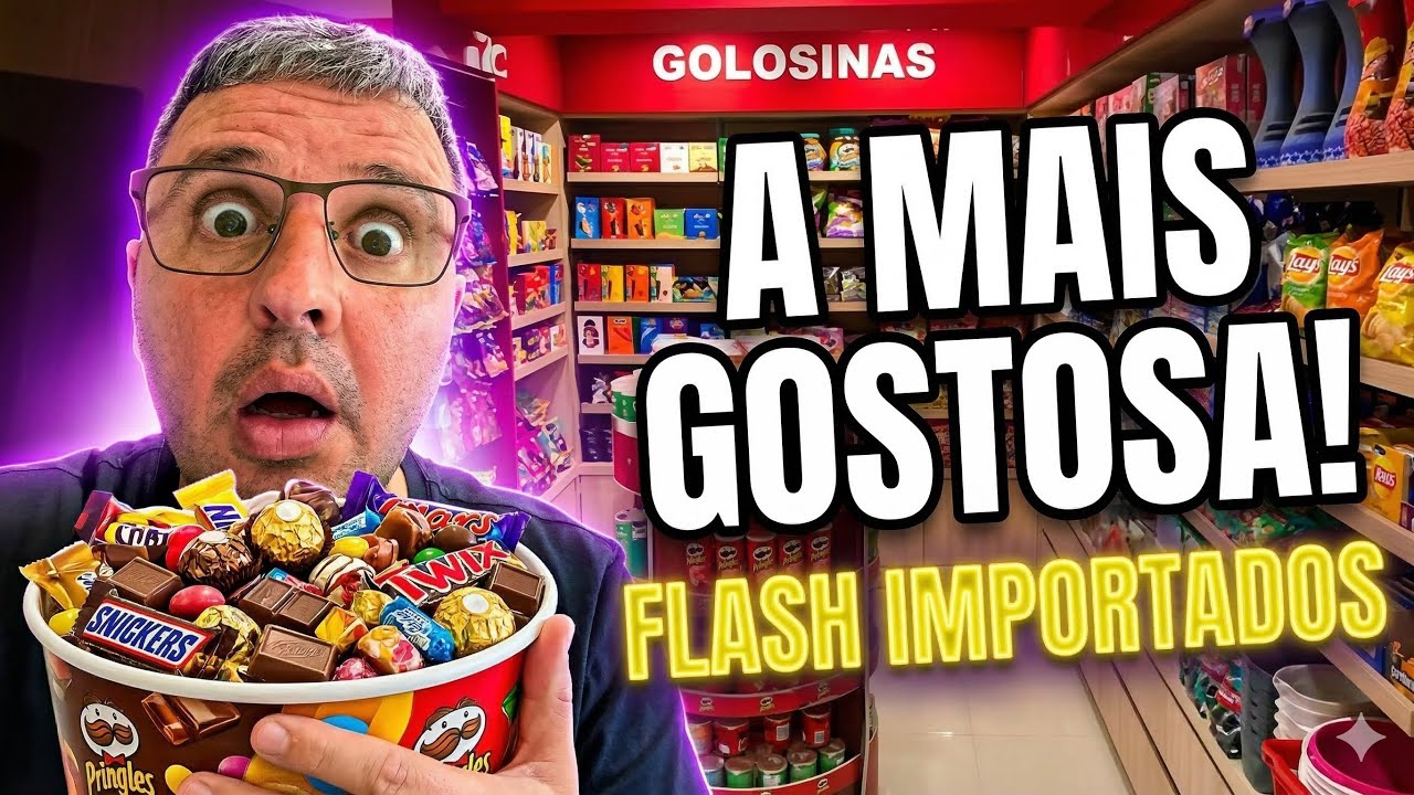 A Loja Mais “Gostosa” do Paraguai 😂 Tour na Flash Importados com Preços 