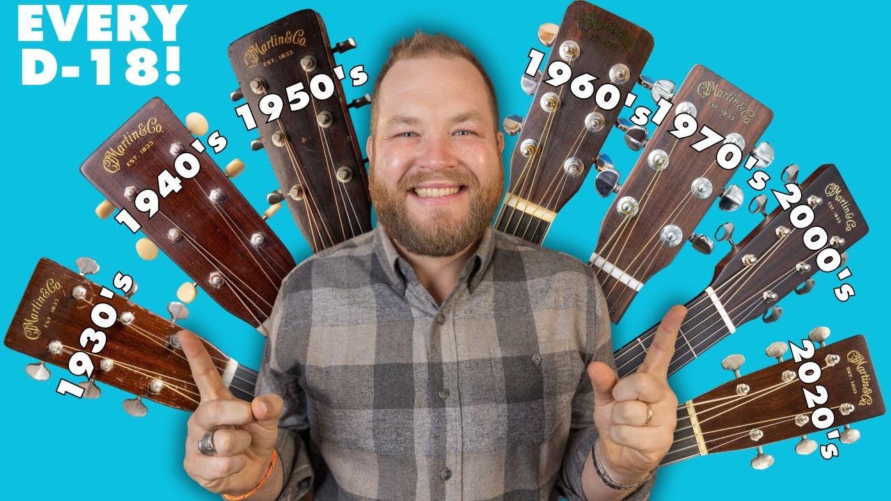I played a Martin D-18 from every decade