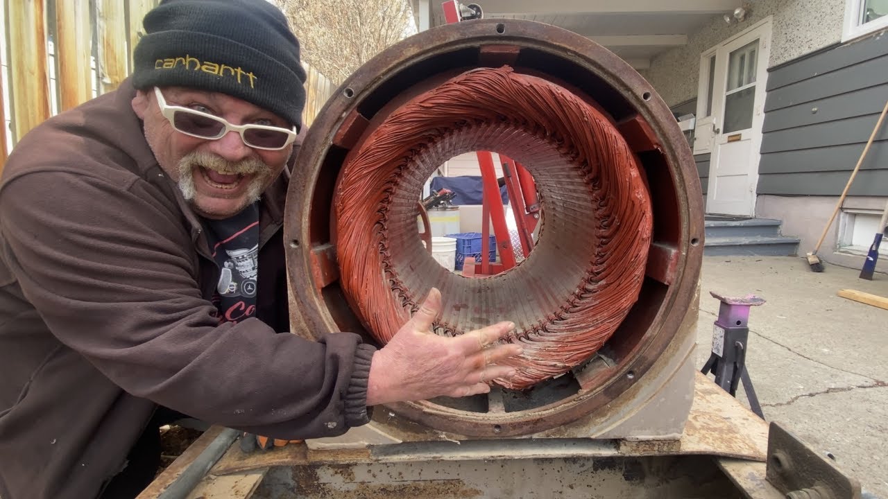 We Got it Out - Scrapping a 9,000 Pound Generator - Part 2