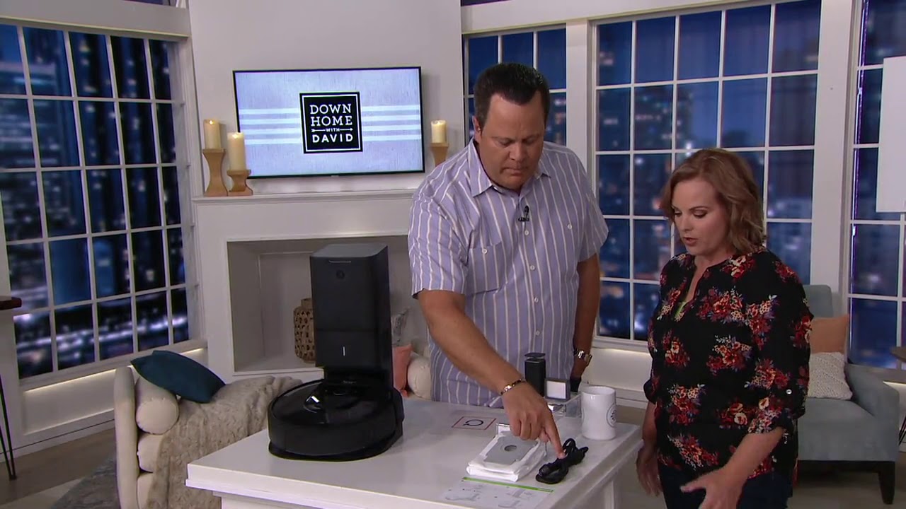 iRobot Roomba i7 Plus Robotic Vacuum with Automatic Dirt Disposal on QVC