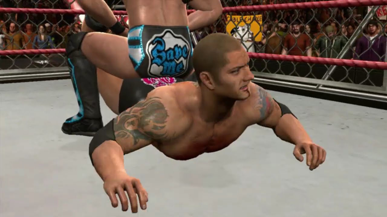 WWE Monday Night RAW: 3 ноября 2008 г. - Батиста против Криса Джерико (SmackDown vs RAW 2010)