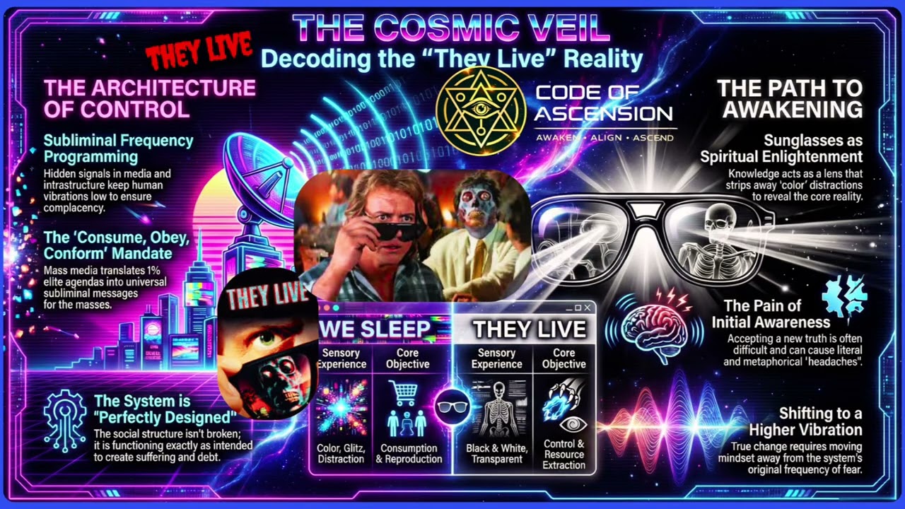 The Cosmic Veil: Decoding the “They Live” Reality 🕶️