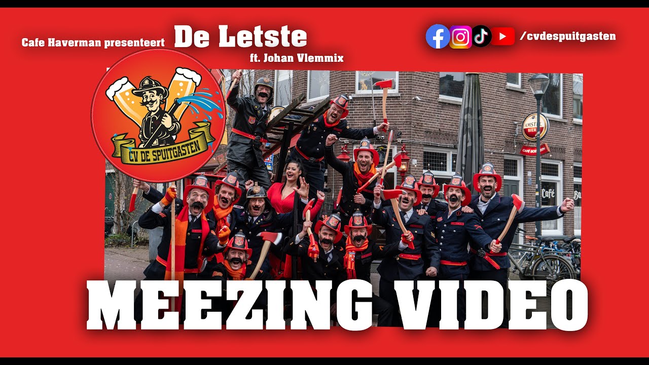 CV de Spuitgasten - De Ultra Letste - Meezing video (Carnaval 2025)