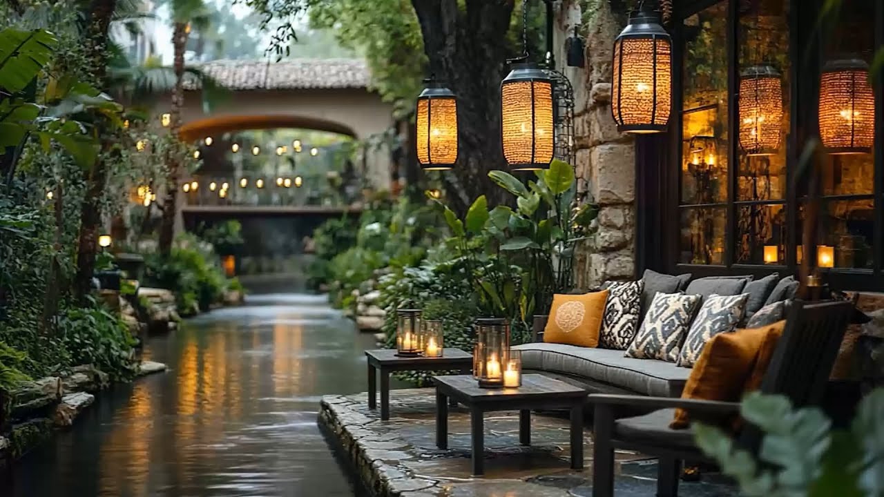 Chill at the Sunset Lagoon: Cozy Jazz Apartment Vibes 🎷🌅