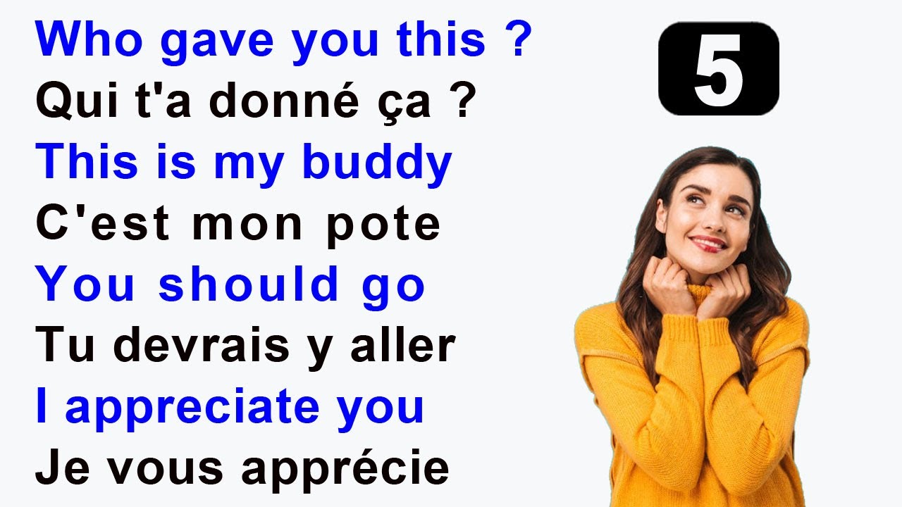 75 Phrases très Utiles en Anglais || 75 Very Useful Phrases in English