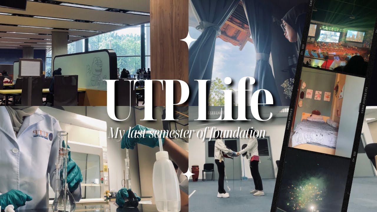 Foundation in UTP: Library tour, Ensembles of Gamelan, Lab sessions, Laundry, Fencing