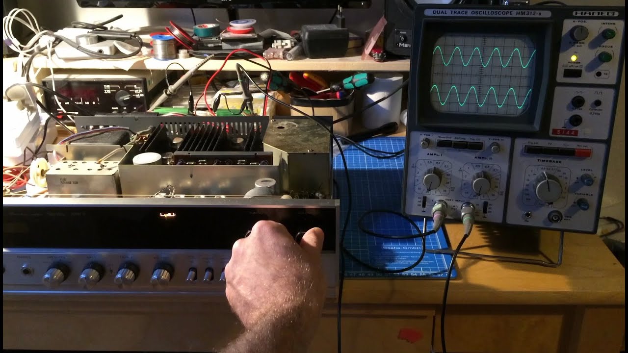 Sansui 1000X Repair 3/3 - Final Adjustments and Testing