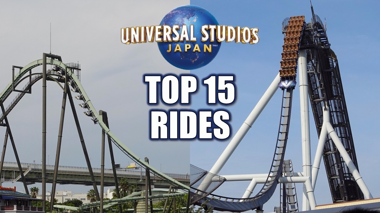 Top 15 Rides at Universal Studios Japan