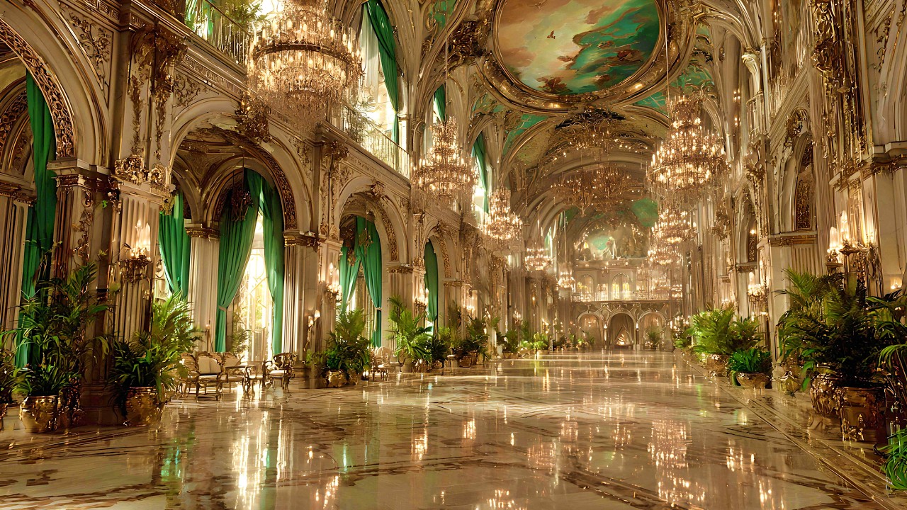 You're Invited to a Royal Palace: A (4K) Journey Through Timeless Grandeur & Eternal Luxury Design