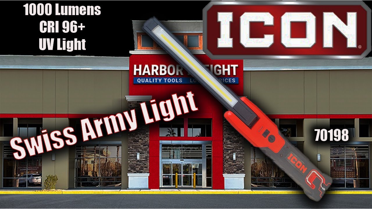Новый светильник Harbor Freight Icon 1000 люмен 70198