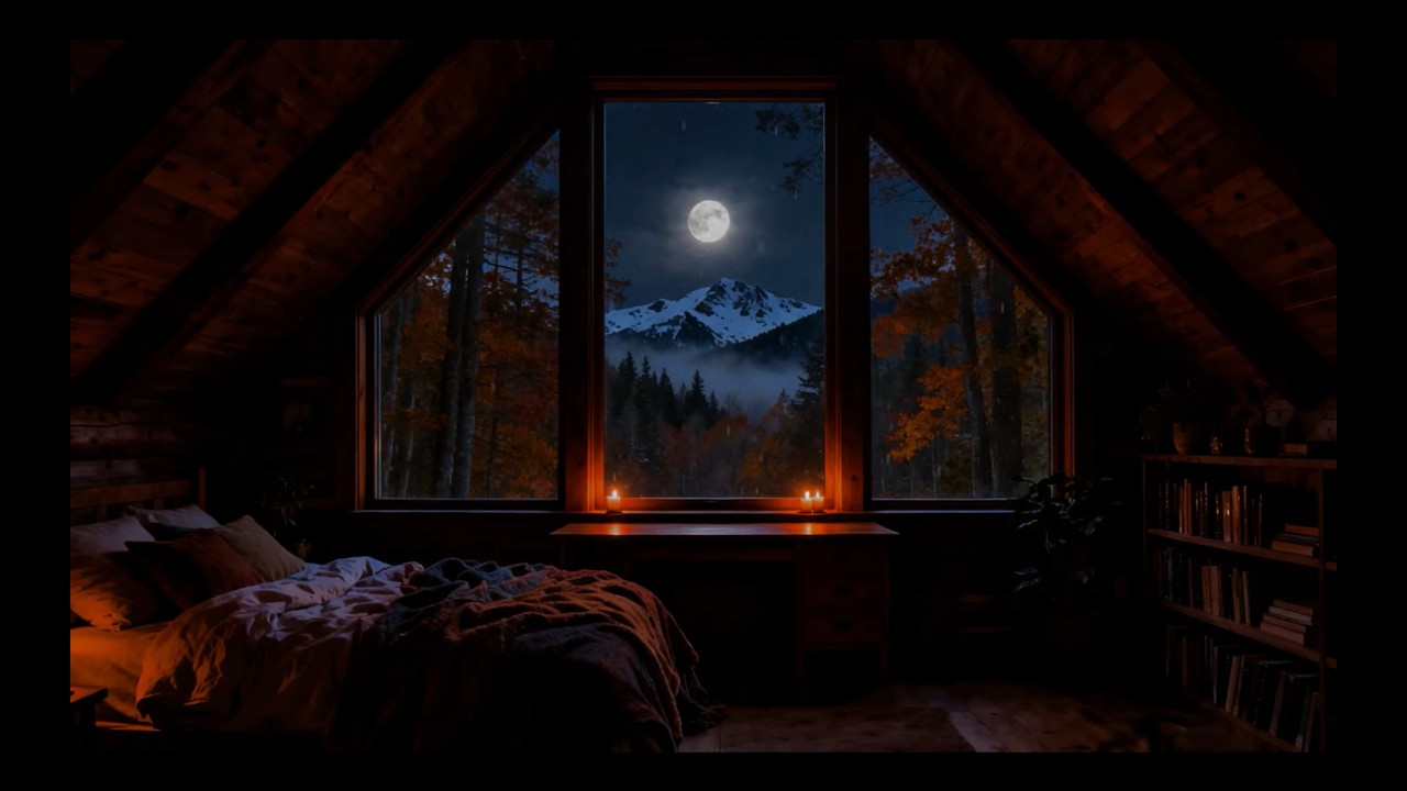Night Rain Ambience 🌧️ Relax, Sleep & Calm Your Mind