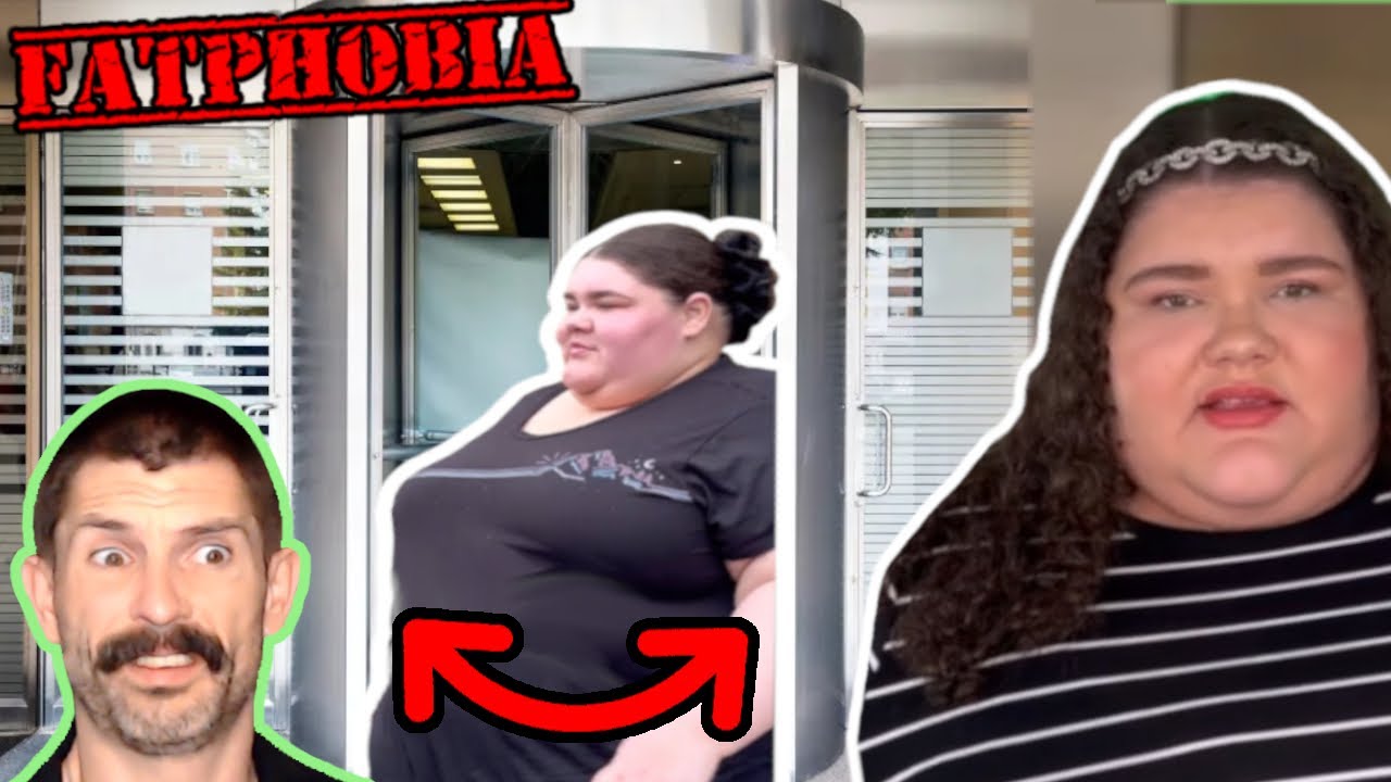 Plus Size Influencer Gets STUCK In Revolving Door - Blames FATPHOBIA