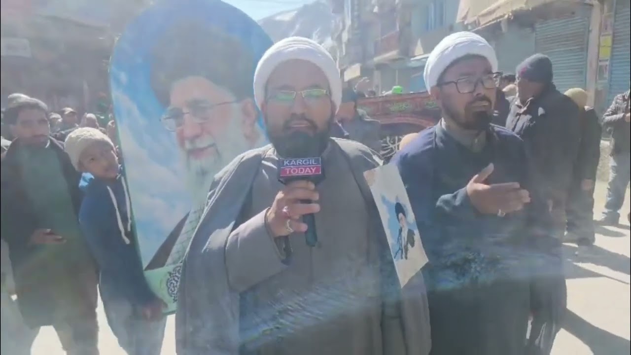 Grand Mourning Procession of Jamiat ul ulma Asna Ashari on Shahadat Imam Khamenei