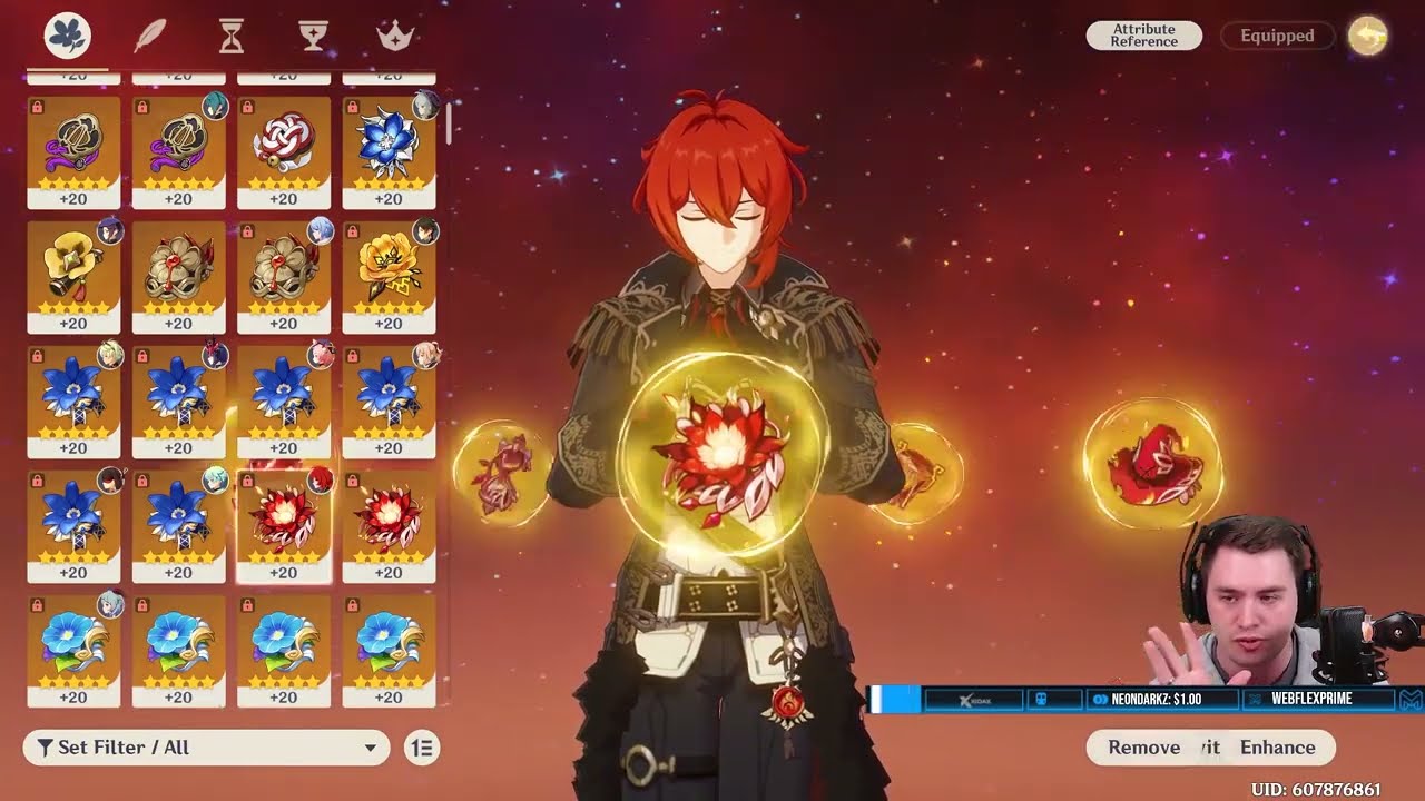 Mtashed's GOD TIER Diluc Build...