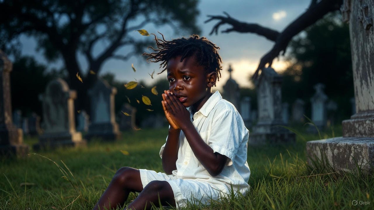 Ce Que Cet Enfant Faisait La Nuit au Cimetière Va Vous Choquer