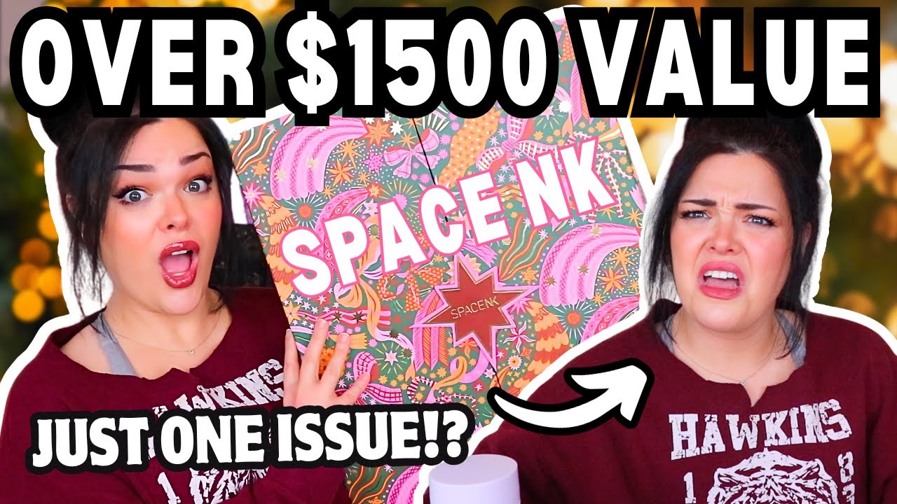 THE BEST YET! SO WHAT’S THE ISSUE!? | $1500 Value Space NK Advent Calendar