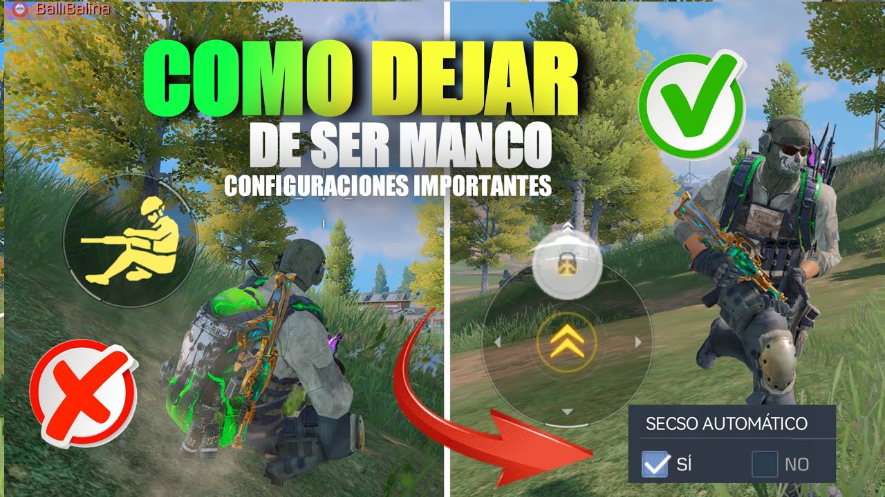 IMPORTANTES CONFIGURACIONES PARA SER PROPLAYER Y DEJAR DE SER MANCO | CALL OF DUTY MOBILE