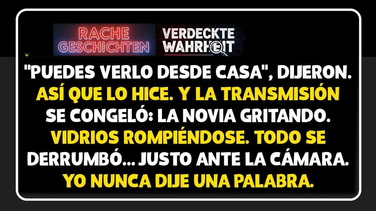 Mis padres dijeron： “puedes ver la boda en línea” — la vi… Y la pantalla se congeló en el caos