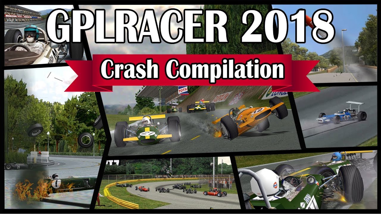 Grand Prix Legends - GPLRACER 2018 Crash Compilation
