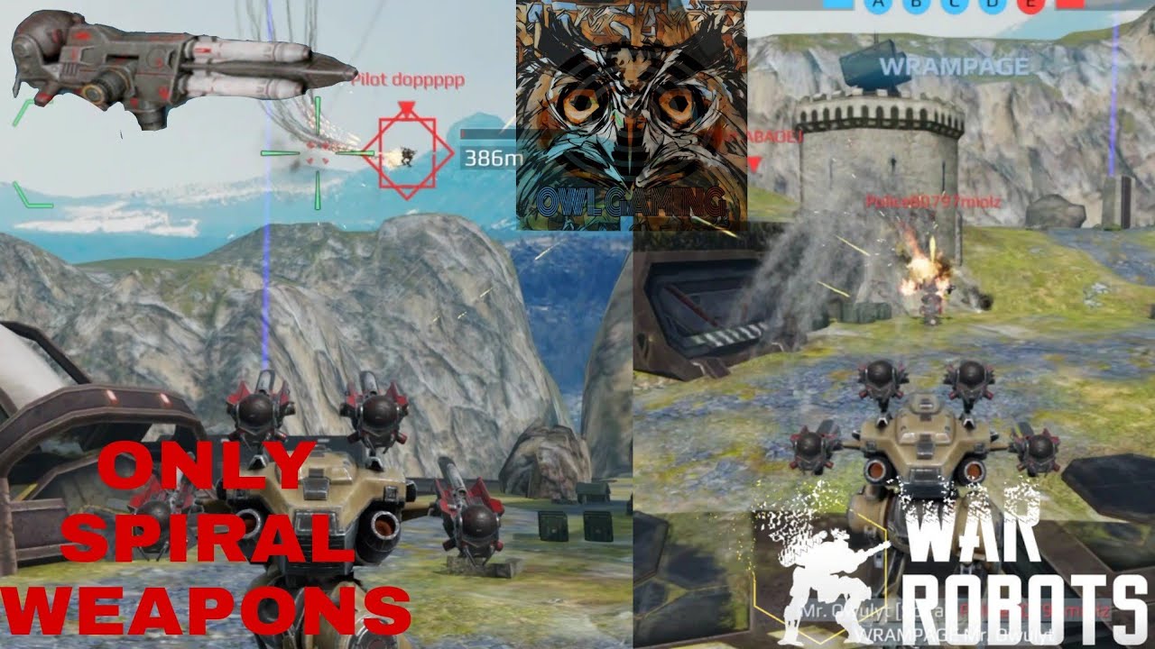 GL. Patton Robot Customized all Spiral Weapons🔥🔥 2022