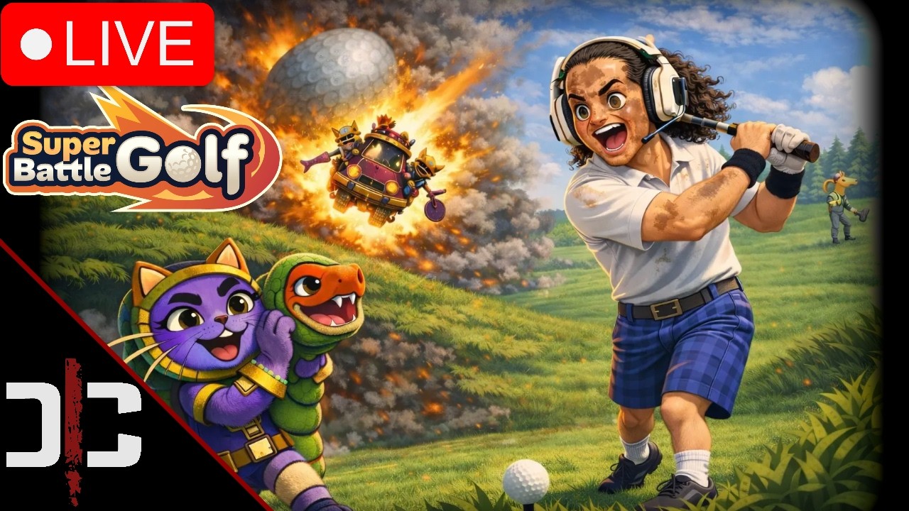 🔴LIVE - Super Battle Golf - All Out PvP War On The Golf Course.