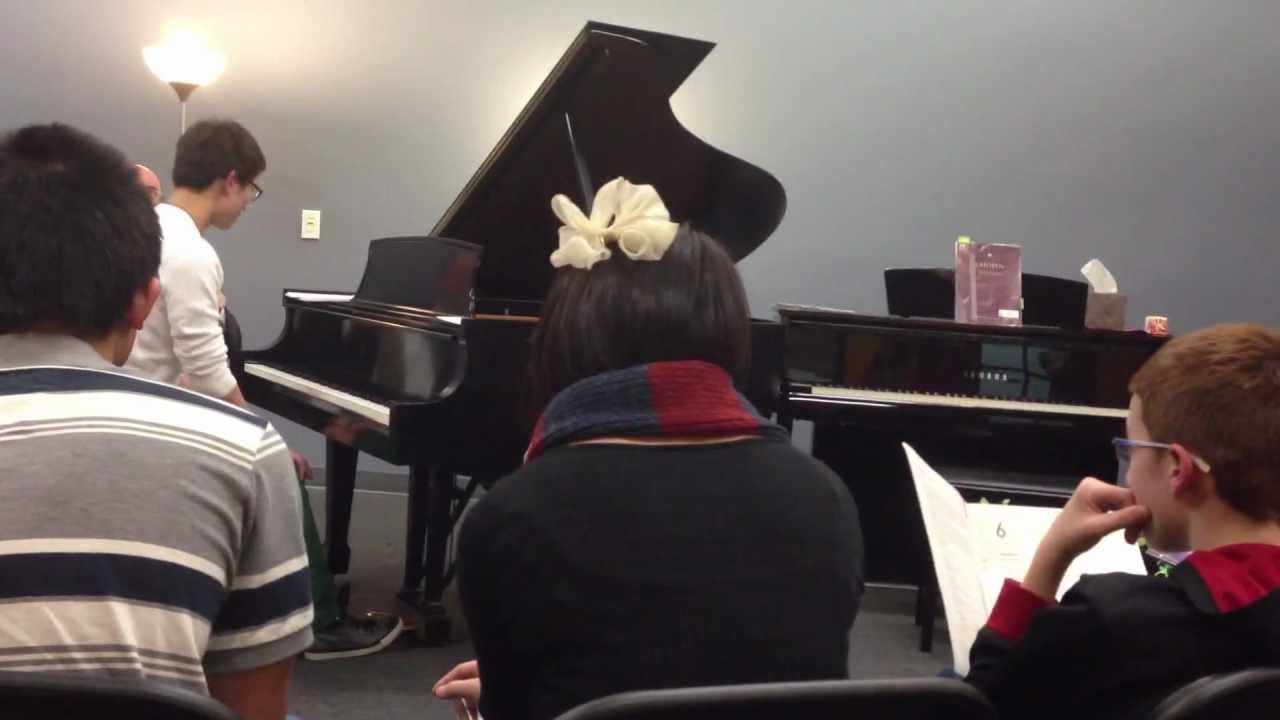 Piano masterclass - March 4th, 13 OliveLand Studio