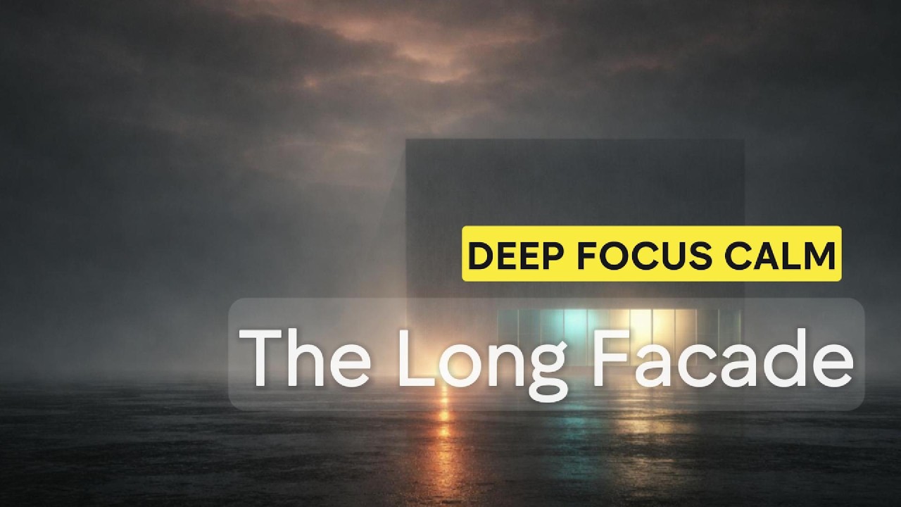 The Long Facade — Soft Dark Ambient for Deep Focus & Reading (2 Hours) 🌫️🖤