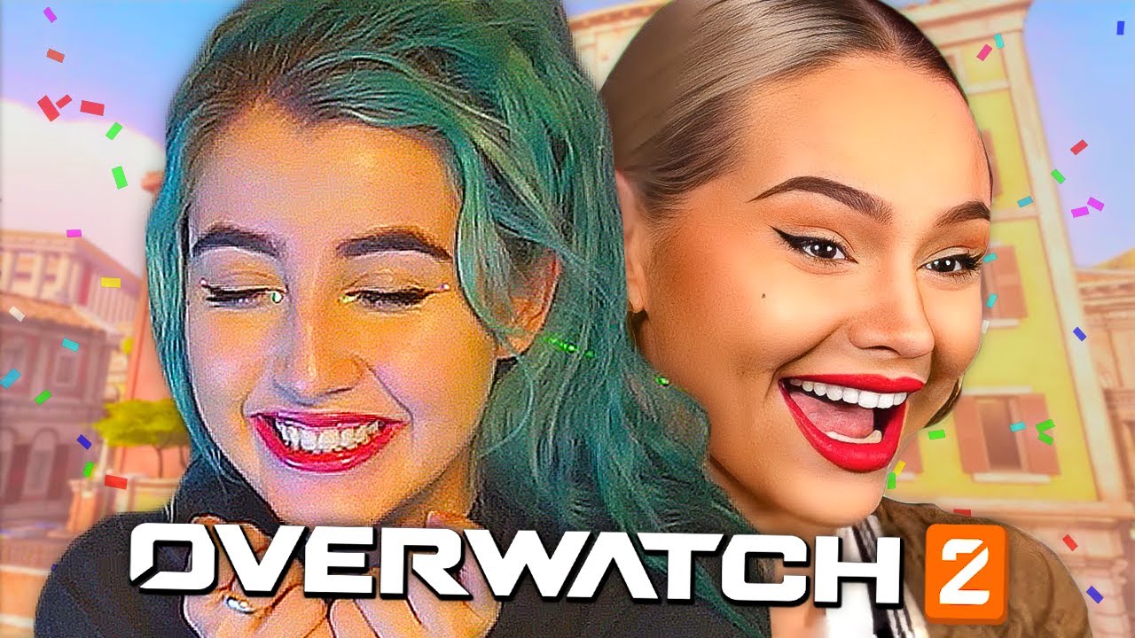 GEE NELLY & TALIA MAR PLAY OVERWATCH 2 FOR THE FIRST TIME!
