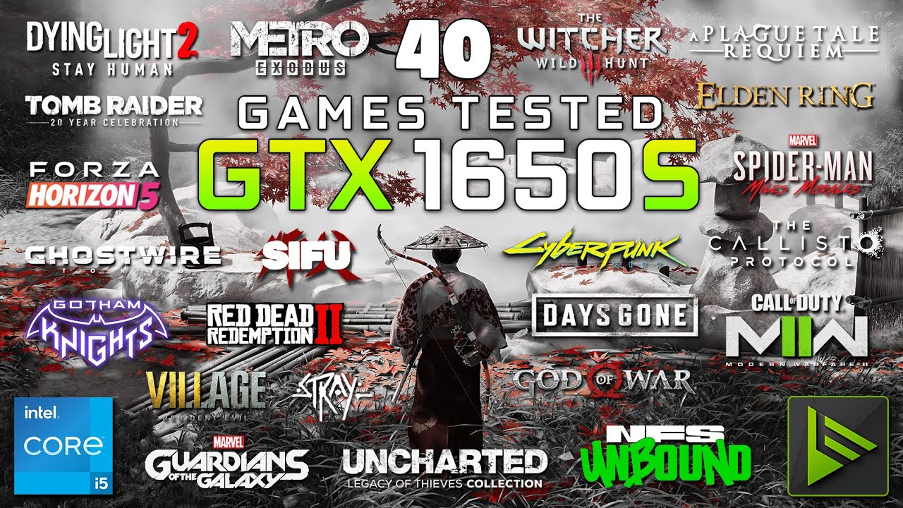 GTX 1650 SUPER Test in 40 Games