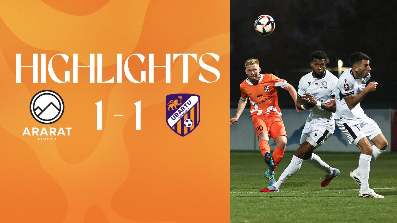 Fastex PL, Matchday 13 | FC Ararat Armenia - Urartu FC 1-1 | HIGHLIGHTS
